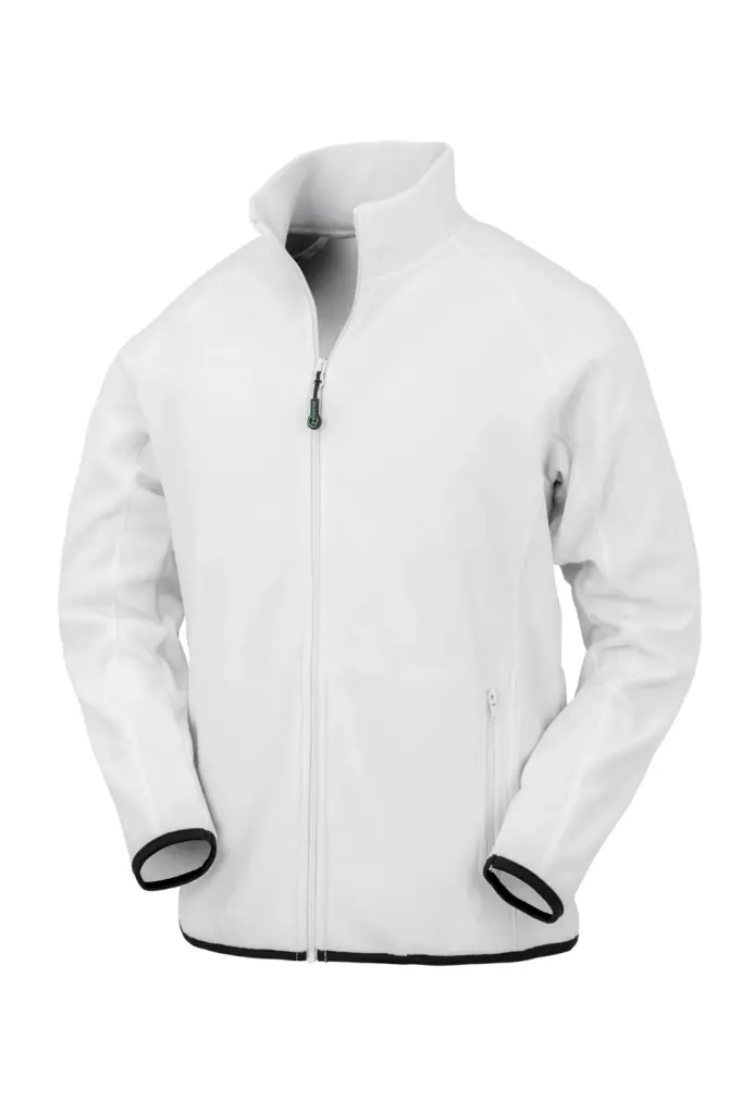PS_R903X_WHITE - Hidalgo-werbeartikel Gerecycled thermisch fleecevest, white — productfoto 9