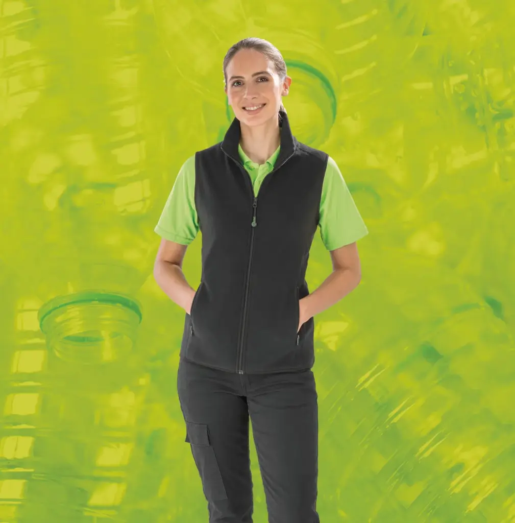 R904X-4_2024 - Hidalgo Gerecyclede bodywarmer — productfoto 3