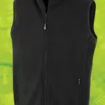 Gerecyclede bodywarmer, black — productfoto 5