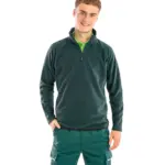 Gerecycled microfleece met ritskraag — productfoto 4