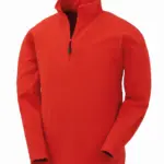Gerecycled microfleece met ritskraag — productfoto 9