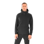 Gerecycled microfleece vest met capuchon — productfoto 2