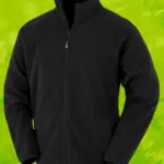 Microfleecevest, black — productfoto 2