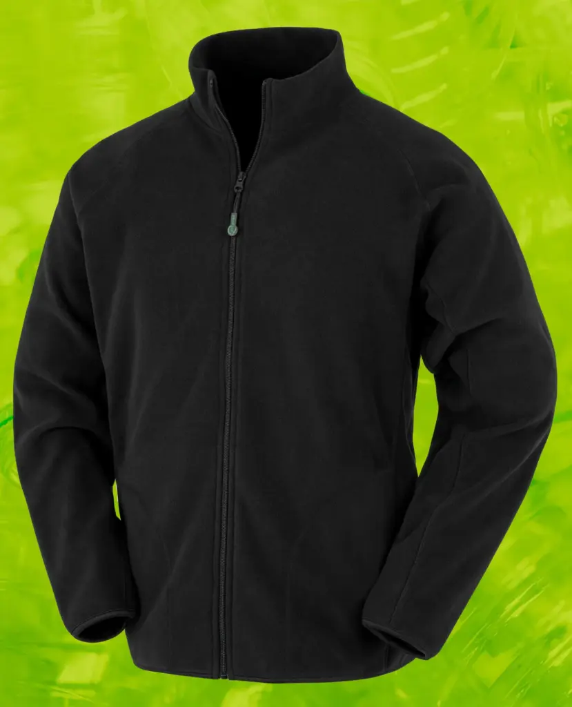 Microfleecevest, black — productfoto 2