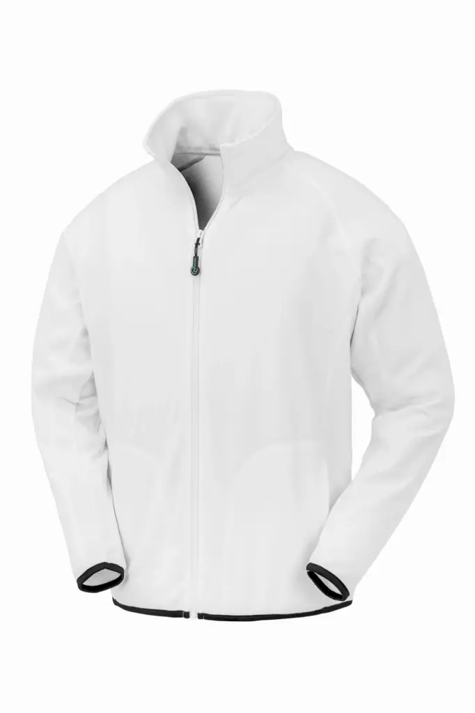 Microfleecevest, white — productfoto 5