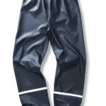 Prism PU waterdichte broek met reflecterende strips, navy — productfoto 6