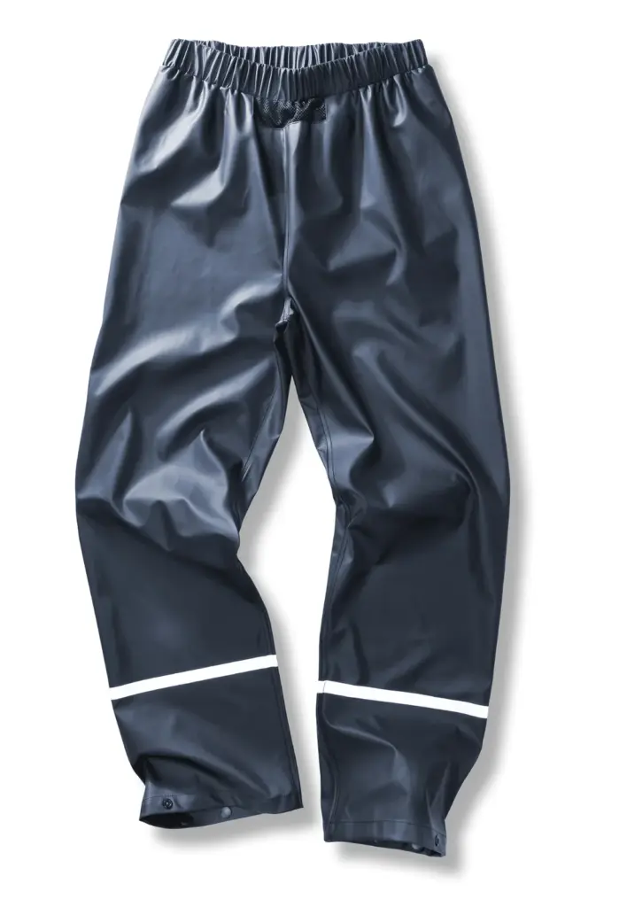 Prism PU waterdichte broek met reflecterende strips, navy — productfoto 6