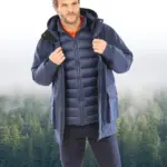 3-in-1 gerecyclede Ripstop donsjas — productfoto 4
