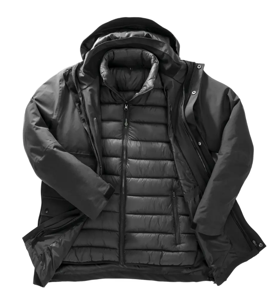 Custom 3-in-1 Down Jacket R920X Waterproof Ripstop XS-5XL — product photo 6