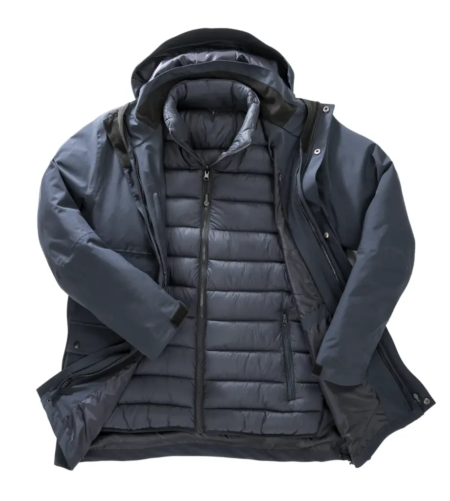 Custom 3-in-1 Down Jacket R920X Waterproof Ripstop XS-5XL — product photo 8