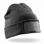 Bedrukbare muts van dubbel gebreid, grey — productfoto 4