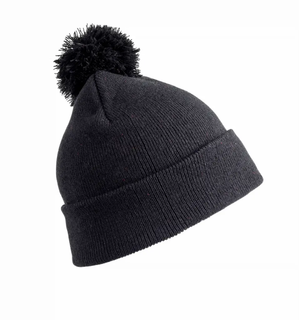 Pomponmuts Beanie, black — productfoto 4