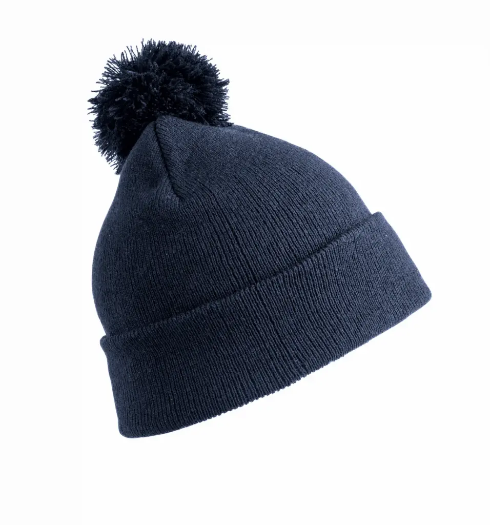 Pomponmuts Beanie, navy — productfoto 9