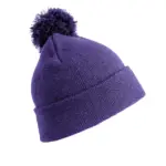 Pomponmuts Beanie, purple — productfoto 10