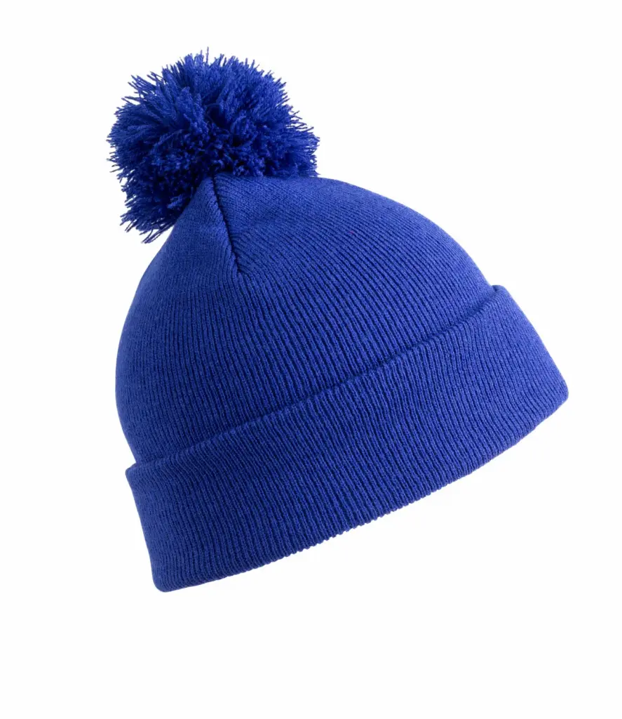 Pomponmuts Beanie, royal — productfoto 12