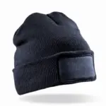 Bedrukbare muts in dubbel dubbel Thinsulate™, navy — productfoto 4