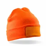 Bedrukbare muts in dubbel dubbel Thinsulate™, orange — productfoto 5