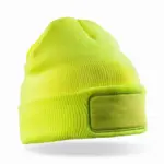 PS_RC034X-FS_YELLOW - Hidalgo Bedrukbare muts in dubbel dubbel Thinsulate™, yellow — productfoto 6