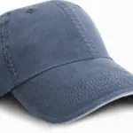 Verwassen fine line katoenen pet met sandwichbies, navy / putty — productfoto 3