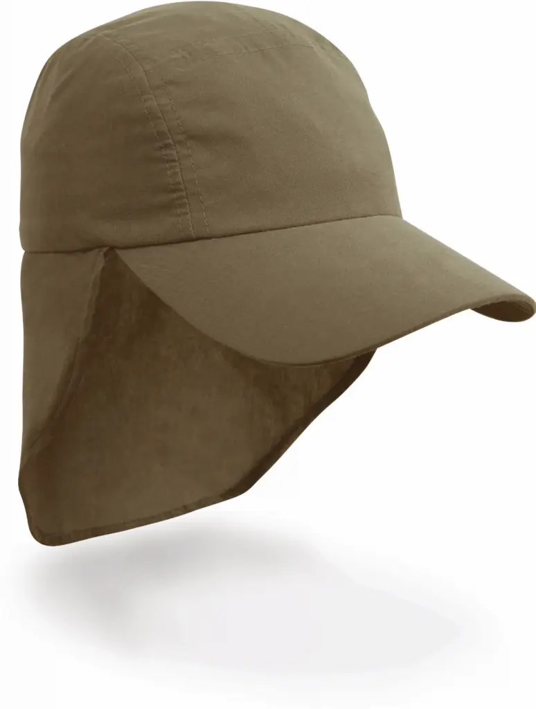 PS_RC069X_OLIVEMASH - Hidalgo-werbeartikel Legionnaires cap, olive mash — productfoto 3