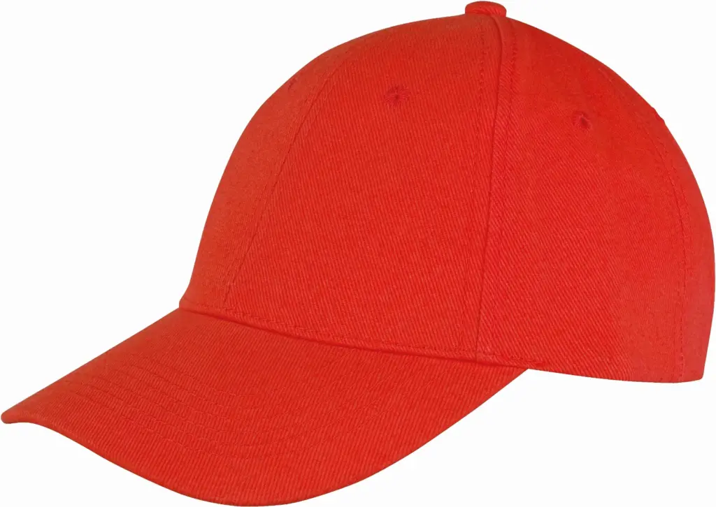PS_RC081X_RED - Hidalgo-werbeartikel Memphis low-profile pet van geborsteld katoen — productfoto 19