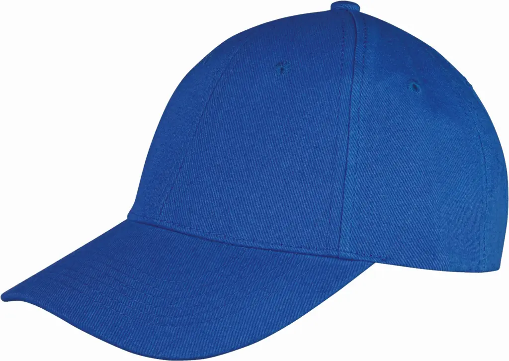 PS_RC081X_AZURE - Hidalgo-werbeartikel Memphis low-profile pet van geborsteld katoen, azure — productfoto 5