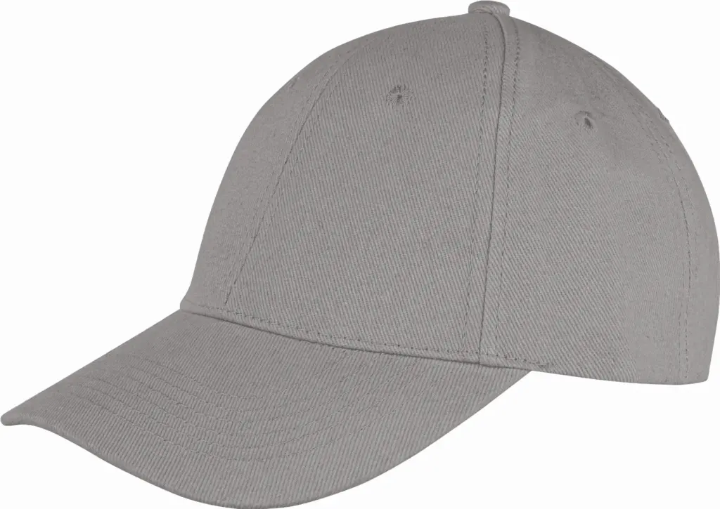 PS_RC081X_DOVEGREY - Hidalgo-werbeartikel Memphis low-profile pet van geborsteld katoen, dove grey — productfoto 11