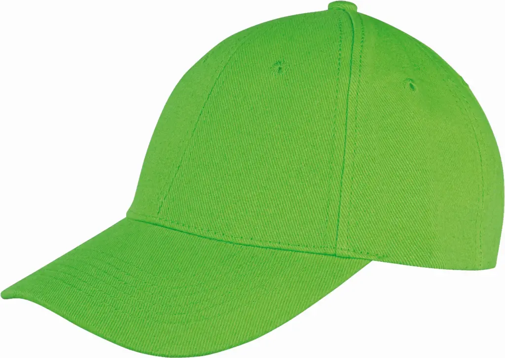 PS_RC081X_LIME - Hidalgo-werbeartikel Memphis low-profile pet van geborsteld katoen, lime — productfoto 14