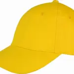PS_RC081X_YELLOW - Hidalgo-werbeartikel Memphis low-profile pet van geborsteld katoen, yellow — productfoto 22