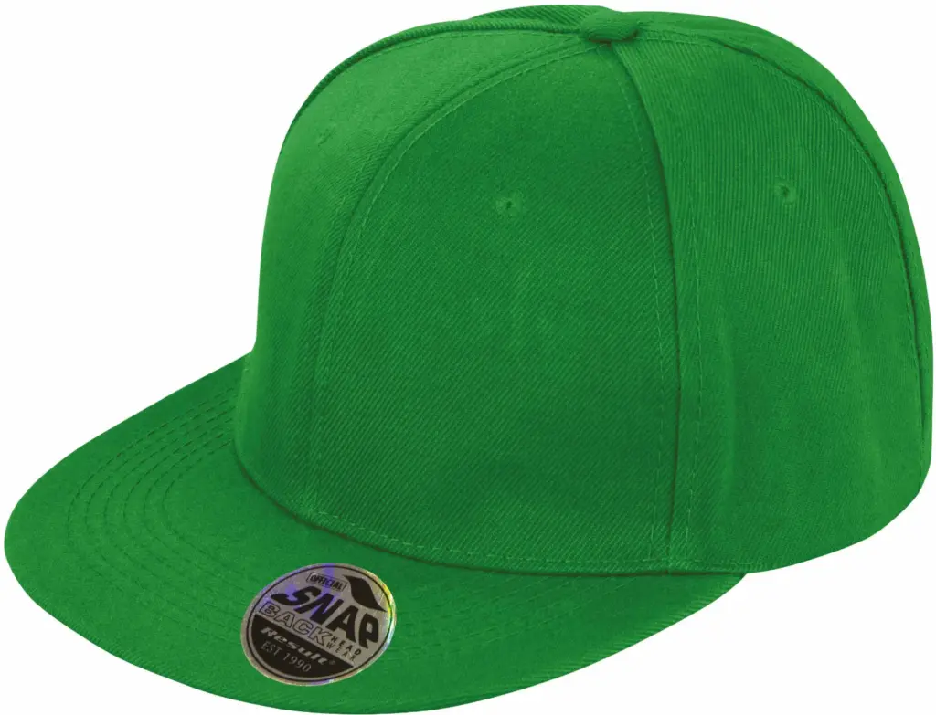 PS_RC083X_EMERALDGREEN - Hidalgo-werbeartikel Bronx Original snapbackpet met platte klep, emerald green — productfoto 4