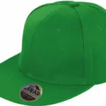 Bronx Original snapbackpet met platte klep, emerald green — productfoto 4