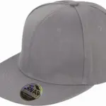 Bronx Original snapbackpet met platte klep, heather grey — productfoto 5