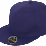 PS_RC083X_NAVY - Hidalgo-werbeartikel Bronx Original snapbackpet met platte klep, navy — productfoto 6