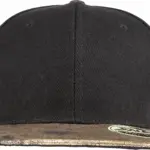 Bronx glitter snapbackpet met platte klep, black / gold — productfoto 5