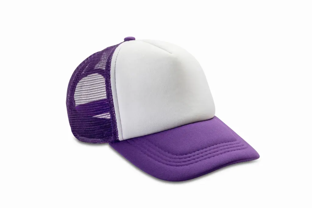 Truckerpet Detroit, purple / white — productfoto 11
