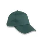 RC096X - 5-panel pet van biologisch katoen, bottle green — productfoto 2