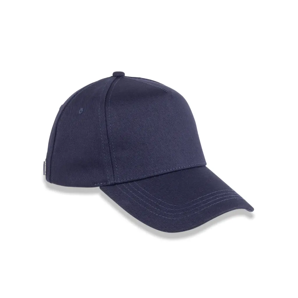 RC096X - 5-panel pet van biologisch katoen, navy — productfoto 5