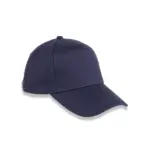 RC096X - 5-panel pet van biologisch katoen, navy — productfoto 5