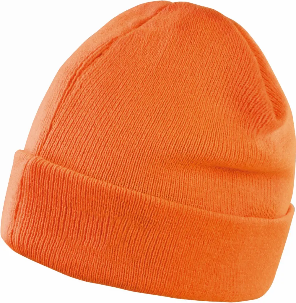 PS_RC133X_ORANGE - Hidalgo Lichtgewicht Thinsulate™ Hat — productfoto 4