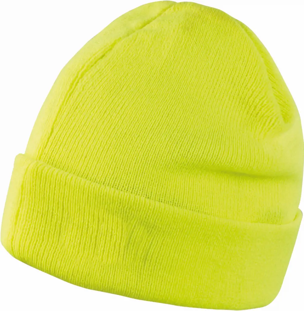 PS_RC133X_YELLOW - Hidalgo Lichtgewicht Thinsulate™ Hat — productfoto 5