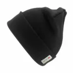 Heavyweight Thinsulate™ Beanie, black — productfoto 3