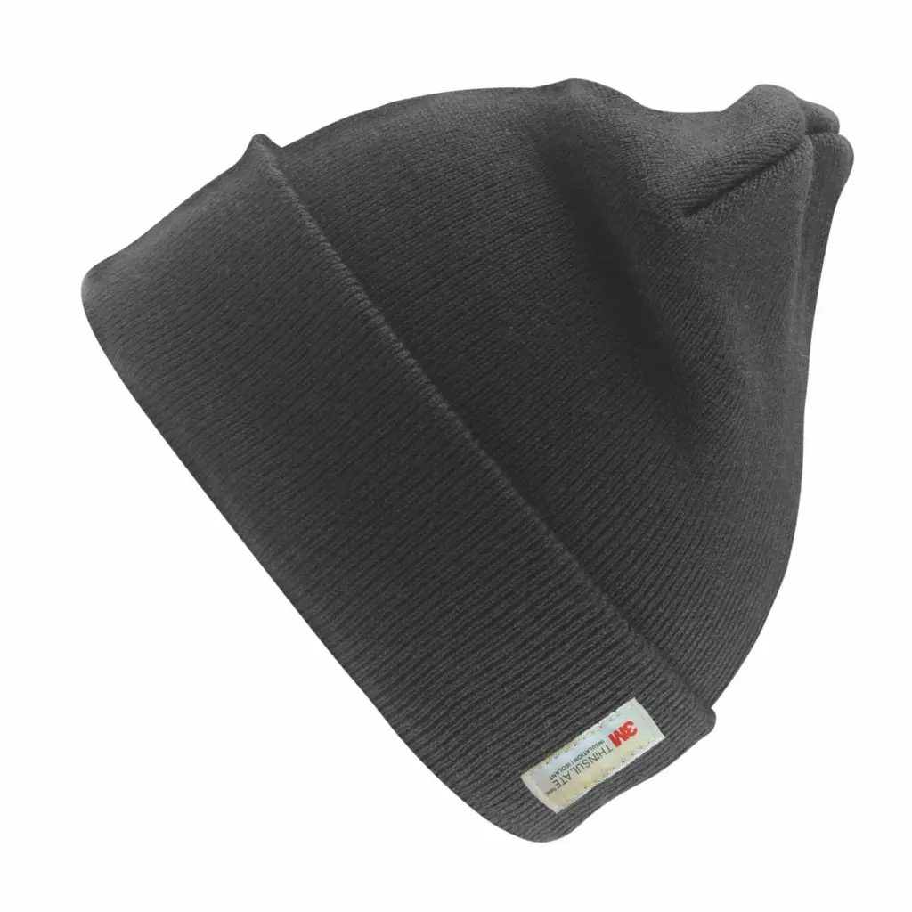 PS_RC33-S_CHARCOAL - Hidalgo Heavyweight Thinsulate™ Beanie, charcoal — productfoto 4