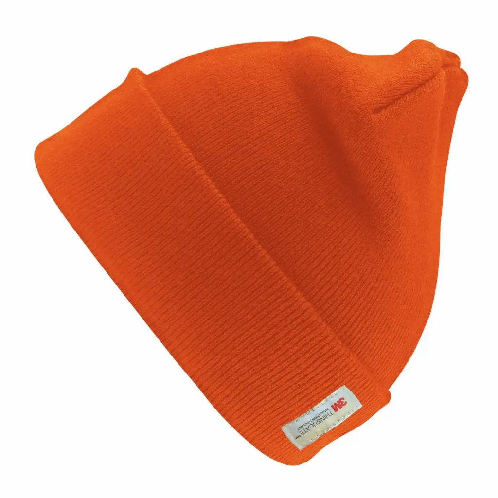 PS_RC33-S_ORANGE - Hidalgo Heavyweight Thinsulate™ Beanie, orange — productfoto 6