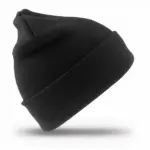 Muts van gerecycled polyester, black — productfoto 3