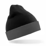 Gerecyclede klassieke muts, black / grey — productfoto 5