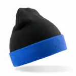 PS_RC930X-S_BLACK-ROYAL - Hidalgo Gerecyclede klassieke muts, black / royal — productfoto 9