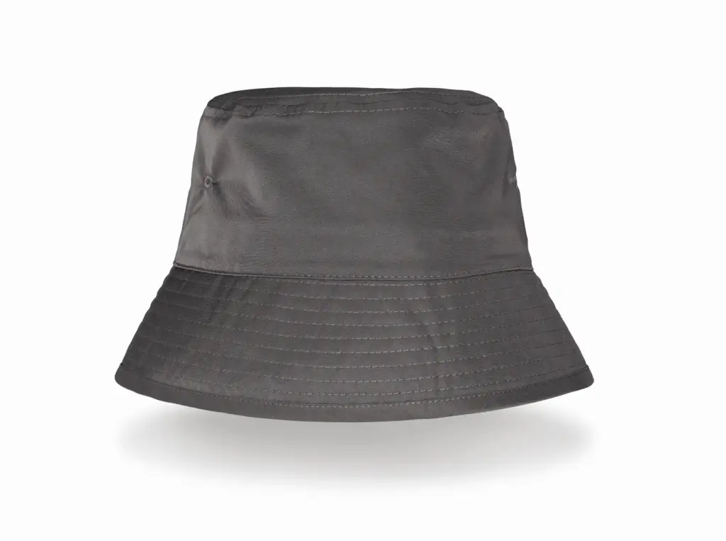 Gerecyclede bucket hat, grey — productfoto 3