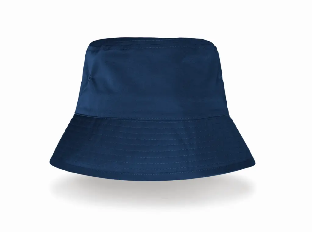 Gerecyclede bucket hat, navy — productfoto 5