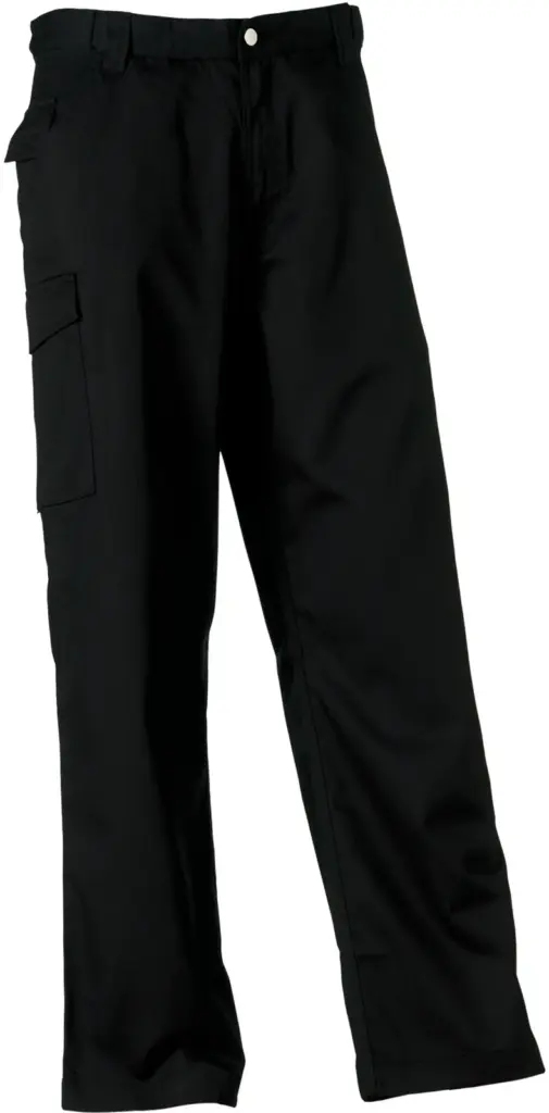PS_RU001M_BLACK - Hidalgo Polykatoenen Twill broek, black — productfoto 5