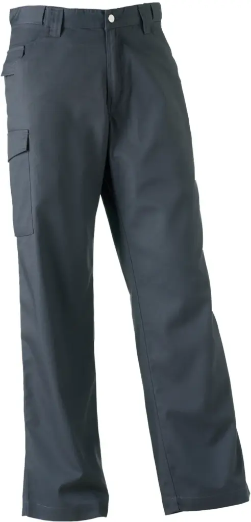 PS_RU001M_CONVOYGREY - Hidalgo Polykatoenen Twill broek, convoy grey — productfoto 6